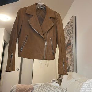 Topshop, Size 6 suede jacket. Perfect condition.